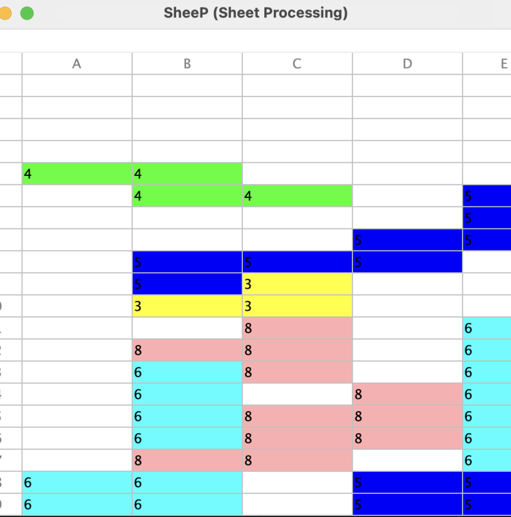 Developed a custom Java GUI spreadsheet application with an integrated, playable Tetris game